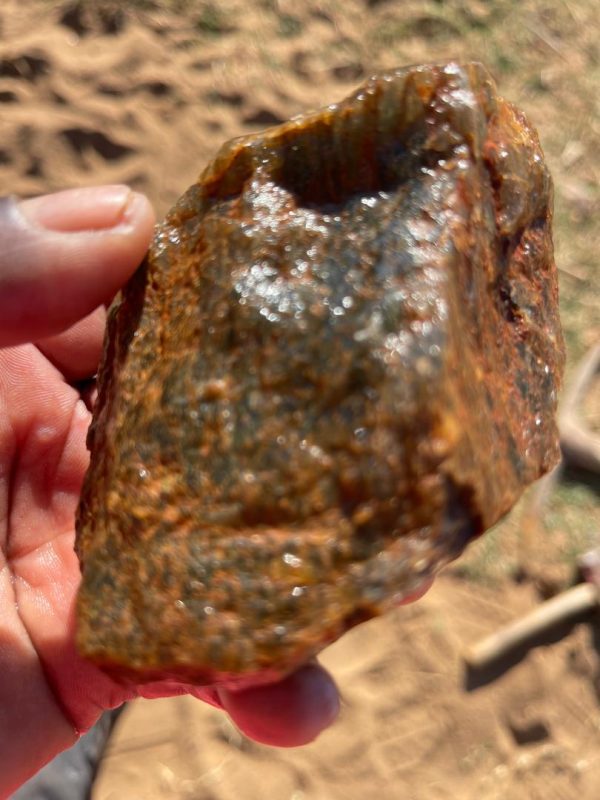 natural rutile quartz cluster – golden needle inclusions from zimbabwe
