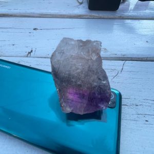 Natural Amethyst in Matrix – Raw Purple Quartz Crystal from Zimbabwe