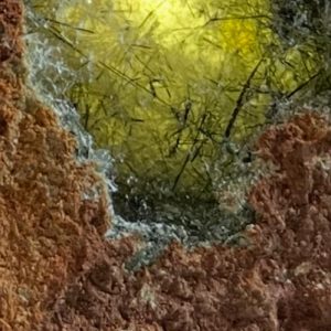 Green Rutile Quartz in Matrix – Rare Natural Gemstone from Zimbabwe
