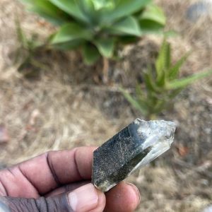 Natural Smoky Quartz Crystal – Raw Terminated Point from Zimbabwe